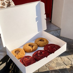 Custom Food Paper <b>Boxes</b> <b>Cookies</b> Packing Donuts Folding Paper Box for Pastry Biscuits Cake Snacks - Product Image 5