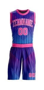Conjuntos de Camisetas y Pantalones Cortos de Baloncesto Deportivos Reversibles Personalizados para Adultos, Venta al Por Mayor, Último Modelo, Alta Calidad, 100% Poliéster Antibacteriano - Product Image 2