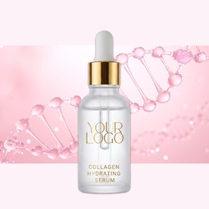 Sérum hydratant à la glycérine OEM, booster d'hydratation, soin de la peau en marque privée, vente en gros, sérum éclaircissant à l'acide hyaluronique, 30 ml - Product Image 2