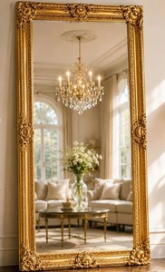 Miroir optique concave en verre Art Déco personnalisé par le fabricant pour une utilisation murale - Product Image 1