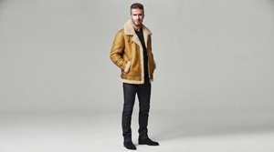 <b>Men</b> Winter Shearling <b>Jacket</b> Warm <b>Fur</b> Collar Long Sleeve Casual Zip <b>Jacket</b> Premium Outerwear Custom Made - Product Image 4