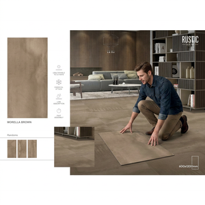 Glacier Crema 600x1200mm Porcelaine 60x120cm Carreaux polis antidérapants Kajaria India - Product Image 6