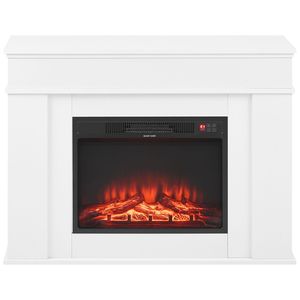 Cheminée électrique autoportante de 43 pouces, 1500W, 5120 BTU, avec protection contre la surchauffe et manteau réglable - Product Image 5