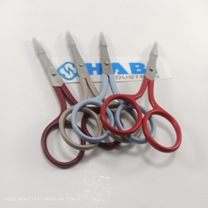 Tijeras de bordado con acabado mate, proveedores mayoristas de tijeras para enhebrar, color personalizado, mini, para diestros, de acero inoxidable - Product Image 1