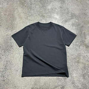 Camiseta de hombre extragrande de corte holgado, 100% algodón, lisa, con hombros caídos, estilo crop, fabricada a medida en fábrica - Product Image 5