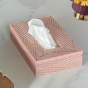 Custom Printed MDF <b>Tissue</b> Box Napkin Holder Wooden Tabletop Decor for <b>Wedding</b> Hotel Restaurant - Product Image 5