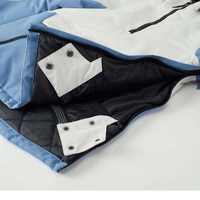 Sweat à capuche imperméable pour homme, veste de snowboard, coupe-vent d'hiver, sport de plein air, demi-zip, colorblock, respirant, vêtements de ski