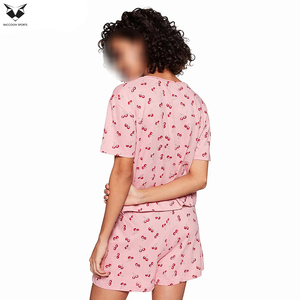 Conjuntos de Verano para Mujer, Diseño de Última Moda, Personalizados, Sublimados, Ropa de Dormir para Exteriores, Conjuntos de Shorts Personalizados - Product Image 2