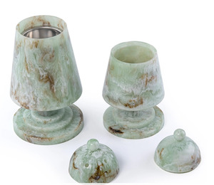 Epoxy Resin Bakhoor Burner Set With <b>Oud</b> Holder Box Home Fragrance Sandalwood Aromatherapy <b>Diffuser</b> All Season At Best Price - Product Image 5