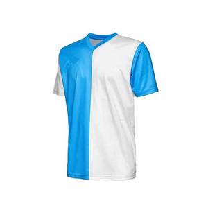 Conjunto de Uniforme de Fútbol Personalizado, Camiseta y Pantalones Cortos de Fútbol Transpirables de Secado Rápido, Uniforme de Equipo Unisex de Poliéster con Cuello en V, Personalizado OEM - Product Image 3