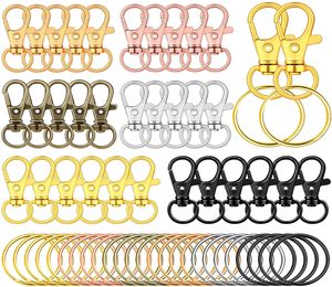 Carabiner Keychain <b>Key</b> Holder Clip Lightweight Durable Iron Waterproof <b>Key</b> <b>Ring</b> for Outdoor Travel and Daily Use - Product Image 1