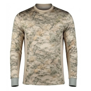 Men's Waterproof Leopard <b>Camouflage</b> Hunting <b>Shirt</b> Breathable Cotton Blend Polyester Autumn Outdoor Full Sleeve Pattern Print Top - Product Image 5