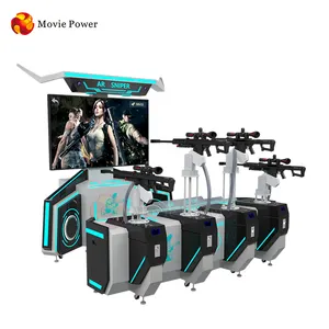 Hot product AR Sniper Gun shooting game interactive game machine 4 player multi-players battle game for arcade