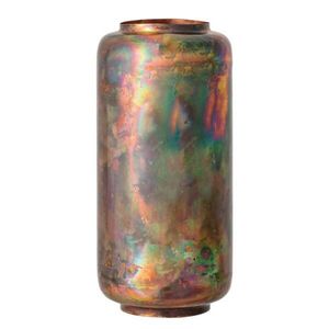 Großhandel Handgefertigte Metall-Blumenvase Vintage Patina-Finish Rustikale Heimdekoration Luxuriöses Tischgesteck Wohnzimmer-Interieur - Product Image 2