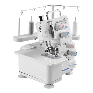 Macchina Overlock a 3/4 Fili, 1250 Punti al Minuto, Luce LED, Piedini con Forte Aspirazione - Product Image 1