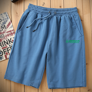 Shorts Bermuda Athlétiques pour Hommes en Polyester à Séchage Rapide, Taille Haute avec Cordon de Serrage, Décontractés, Fabriqués au Pakistan, 180g, Respirants, Tricotés - Product Image 3