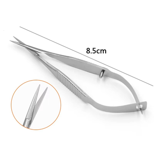 Instrumentos de Microcirugía de Acero Inoxidable, Tijeras de Microcirugía, Instrumentos Quirúrgicos de Dentavex - Product Image 2