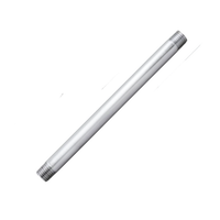 Raccord de tuyau IPS en laiton électroplaqué PSB0074 1/2" x 24" à visser, 1,6 mm (t), pour salle de bain/cuisine