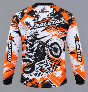 Ensemble Maillot et Pantalon Blanc Personnalisé pour Homme, Motocross, Sublimé, Équipement MX pour Moto Tout-Terrain, Vêtements de Course Moto, Fabrication OEM - Product Image 2