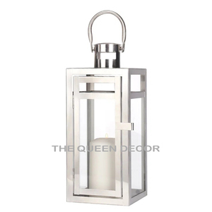 Antique <b>Brass</b> Finish <b>Lantern</b> With Tempered Clear Glass Candle <b>Lantern</b> And Heat Resistant Home Decoration At Best Price Available - Product Image 3