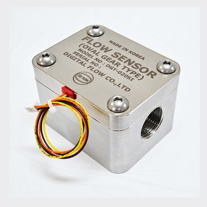 เครื่องวัดการไหลของน้ำมันดีเซลแบบดิจิตอล DIGITAL FLOW DGT-020SI เซ็นเซอร์วัดการไหลแบบโอวัลเกียร์  วัสดุสแตนเลส 316L  ข้อต่อ PT 3/4  เกลียวใน - Product Image 5