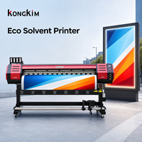 Imprimante éco-solvant Kongkim 4ft 5ft 6ft 10ft pour la publicité commerciale sur film PVC et bannières rétroéclairées