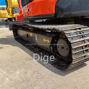 Mini-excavatrice sur chenilles Hitachi ZX55USR-5A d'occasion, 5 tonnes, moteur Yanmar, pompe hydraulique d'origine, 2018-2022, pour inspection vidéo sur site - Product Image 6