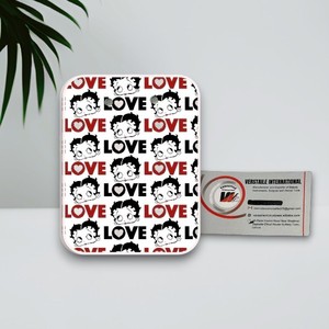 Love Betty Boop : Outil de beauté magnétique en acrylique, écologique, durable et réutilisable, pour cils, motifs fleur, rectangle, papillon, cercle - Product Image 3