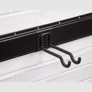 Gancho Doble de Acero para Garaje, Fabricado en Vietnam, para Sistema de Almacenamiento en Riel de Pared, Capacidad de Carga de 45 lb, Gancho para Almacenamiento de Equipo Deportivo GAPGAR008 - Product Image 3