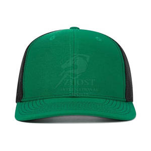 Casquette de camionneur personnalisée avec impression OEM, casquette à cinq panneaux structurée, casquette en maille pour événement promotionnel - Product Image 2