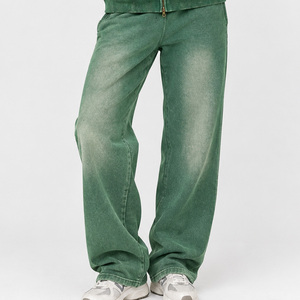 Pantalon de jogging cargo surdimensionné pour femme, style streetwear, délavé soleil, décontracté, en mélange de coton, effet vintage - Product Image 6