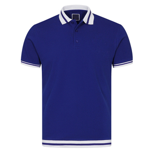 Camiseta Polo Clásica de Algodón, 240 GSM, Tela Suave al Tacto, Piqué Grueso, Transpirable, Estilo Casual Elegante para Oficina, Fabricación OEM, Marca Privada - Product Image 2