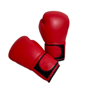 Gants de boxe personnalisés en cuir pour arts martiaux professionnels, antidérapants, à enfiler avec fermeture auto-agrippante, pour adultes, vente en gros RL-BG-38 - Product Image 2