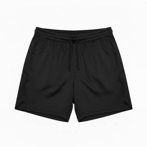 Shorts de course pour hommes, taille élastique, vêtements de sport, shorts d'entraînement performants, longueur genou, tissu Oxford, coupe-vent, maille - Product Image 3