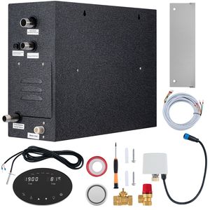 Generatore di Vapore per Doccia da 12KW con Timer 24h, Riscaldamento a Segmenti e Drenaggio Automatico per Uso Domestico - Product Image 1