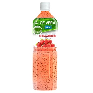 Bebida de Aloe Vera OEM en Botella PET de 1500 ml, Baja en Grasa, 100% Pura, Batido de Frutas con Sabor - Product Image 3