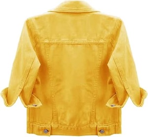 High Quality Women Denim Jacket Casual Fashion Cotton Denim Jacket Ladies <b>Coat</b> <b>Top</b> Trending Product OEM Supplier - Product Image 5