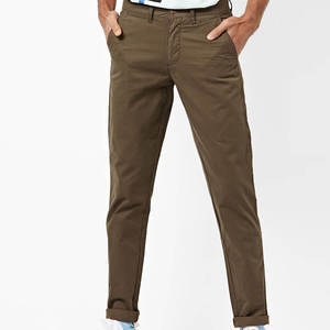 Pantalón Chino de Algodón Sólido para Hombre, Pantalones Casuales a la Moda, Venta al Por Mayor, Calidad Orientada a la Exportación, Algodón Premium, Nueva Edición - Product Image 6