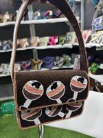 Tas Selempang Wanita Gaya Bohemian India, Tahan Lama, Buatan Tangan, Kapasitas Besar, Tas Clutch Berhias Manik-Manik untuk Aktivitas Sehari-hari, Acara Malam, Belanja, Gaya Boho