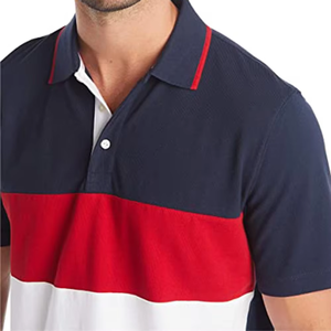 Chemises décontractées pour hommes sur mesure en gros, manches courtes, infroissables, avec poche, 180 grammes, 100 % coton tricoté, imprimées numériquement - Product Image 3