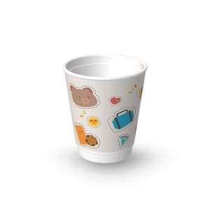 Vaso de Papel Desechable de 16 oz con Impresión Personalizada, Revestimiento de PE, Reciclable, de Grado Alimenticio para Bebidas Calientes, Marca Riiqi, Taiwán - Product Image 4