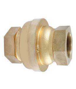 Válvula de Retención Vertical de Bronce de Calidad Premium con Asientos de Acero Inoxidable Renovables y Rosca Hembra para Plantas de Vapor - Product Image 2