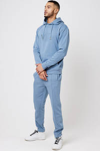 Ensemble de pantalons de survêtement à capuche en coton épais pour hommes Fit StreetWear Survêtement imprimé personnalisé - Product Image 5