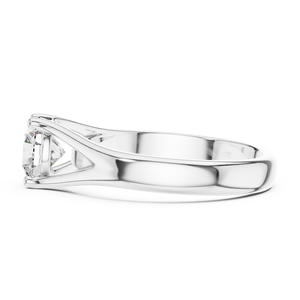 Daily Wear Moissanite <b>Diamond</b> <b>Ring</b> for Women - Product Image 2