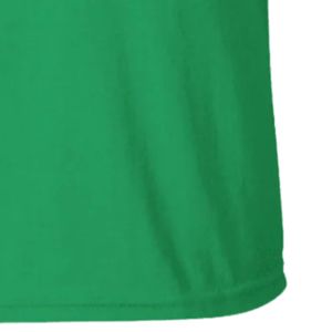 T-shirt vert imprimé à l'écran, manches courtes, col rond, en coton, motif graphique, décontracté, mode streetwear, haut personnalisé en coton - Product Image 4