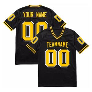 Camiseta de fútbol americano de alta calidad, uniforme de fútbol personalizado de gran tamaño, el mejor precio - Product Image 1