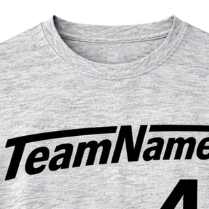 T-shirt de sport personnalisé pour homme PosiCharge Elevate, respirant, en polyester, uniforme d'équipe, vêtements d'entraînement, OEM, vente en gros, approvisionnement en vrac - Product Image 5