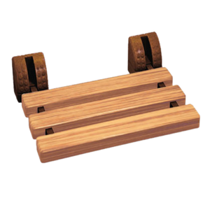 Siège de douche pliable en faux teck SCP0004 - Product Image 1