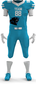Uniformes de football américain de qualité supérieure, personnalisés, imprimés par sublimation, respirants, à séchage rapide, poids du tissu 320g, pour hommes adultes, tous modèles - Product Image 3
