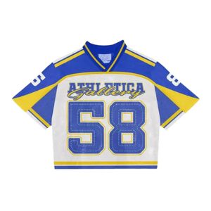 Camisetas de Fútbol Americano Sublimadas Personalizadas, Fabricante OEM ODM, Proveedor Directo de Fábrica, Ropa Deportiva Personalizada, Uniformes de Equipo, Pantalones Cortos con Diseño de Bandera - Product Image 1